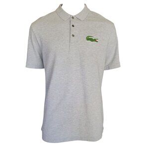Lacoste Men's Gray Polo Shirt (Size XL)